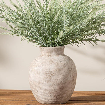 Svenja – Dekorative Keramik-Vase im rustikalen Vintage-Design